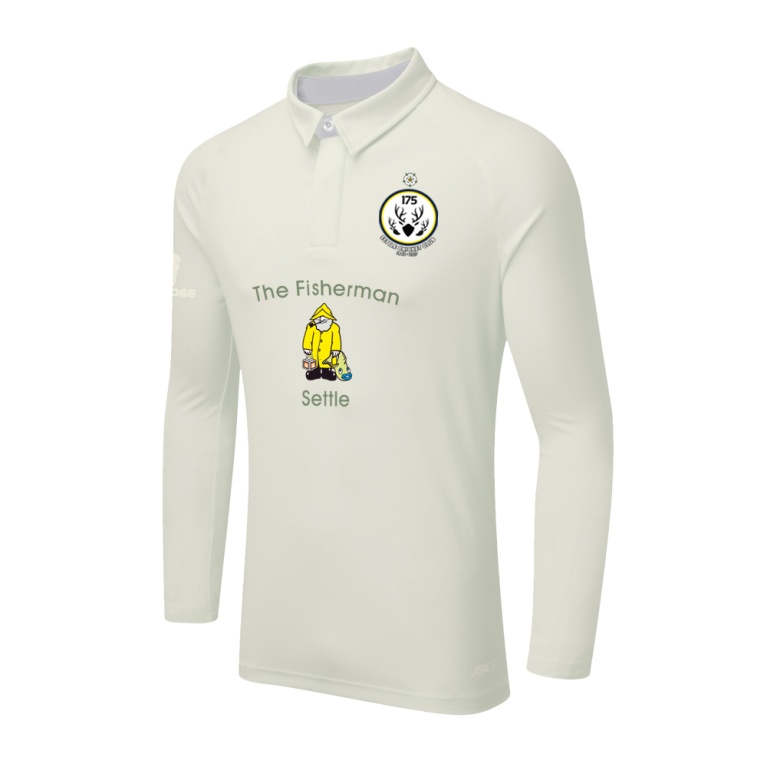 DUAL LONG SLEEVE CRICKET SHIRT (WOMENS)-Ivory